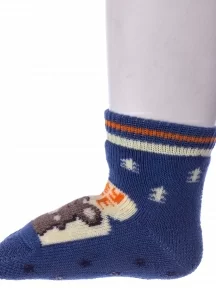 Детские махровые носки Conte kids, 7С-53СП, рис. 469, СИНИЕ