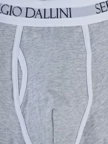 Мужские трусы-боксеры Sergio Dallini, SD2941-3, СЕРЫЕ