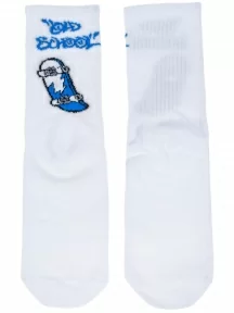 Детские спортивные носки "Красная ветка", С-2130, БЕЛЫЕ