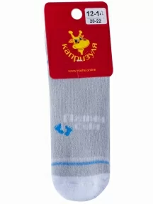 Детские махровые носки "НАШЕ" Смоленской чулочной фабрики, 232С1, рис. 7, СВЕТЛО-СЕРЫЕ №91