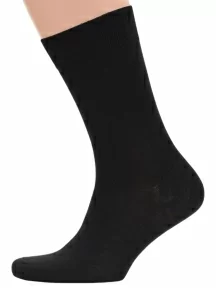 Мужские бамбуковые носки RuSocks (Орудьевский трикотаж), М-370/1, ЧЕРНЫЕ