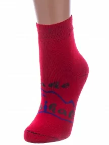 Детские махровые носки Альтаир, С67, КРАСНЫЕ