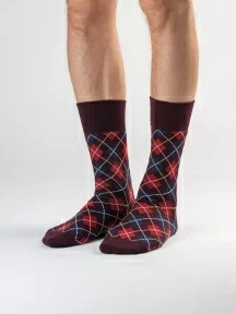 Набор из 3 пар мужских носков MSCLUB №М30, ВИ3-НМ30, микс 1 "Умники"