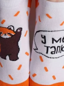 Короткие носки unisex St. Friday Socks, short23-1376-02/12/19, "У меня тапки"