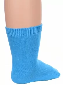 Детские носки Hobby Line, Ндх3540, ЯРКО-ГОЛУБЫЕ