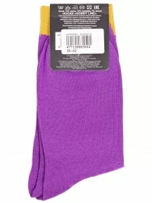 Носки ART дизайн Hobby Line, нарт10495, ФИОЛЕТОВЫЕ "Мерилин Монро" Энди Уорхола