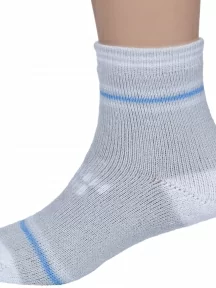 Детские махровые носки "НАШЕ" Смоленской чулочной фабрики, 232С1, рис. 7, СВЕТЛО-СЕРЫЕ №91