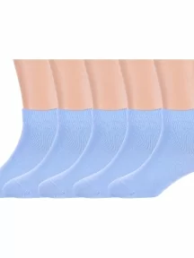 Комплект из 5 пар детских носков Conte kids, 5-5С-11СП, рис. 000, ГОЛУБЫЕ