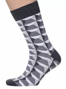 Мужские носки MSCLUB №М31, nm-334, СЕРЫЕ