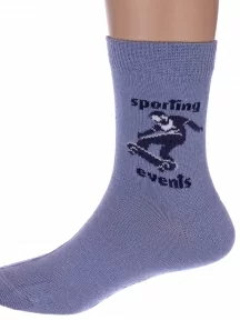 Детские носки Conte kids, 5С-11СП, рис. 181, СВЕТЛО-ДЖИНСОВЫЕ