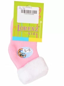 Детские махровые носки LORENZline, Л35, РОЗОВЫЕ