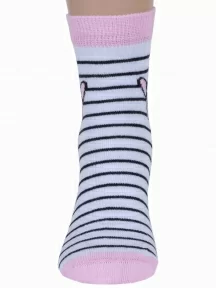 Детские носки RuSocks (Орудьевский трикотаж), Д3-13156, рис. 04, БЕЛЫЕ