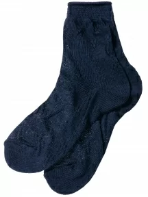 Детские носки из 100% хлопка "Борисоглебский трикотаж", 8С7, ТЕМНО-СИНИЕ
