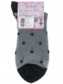 Женские носки "Борисоглебский трикотаж", 6С973, ТЕМНО-СЕРЫЕ