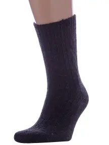 Мужские полушерстяные носки RuSocks (Орудьевский трикотаж) ЧЕРНЫЕ (М-580)