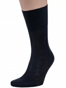 Мужские медицинские носки из 100% бамбука Dr. Feet (PINGONS), 19DF1, ЧЕРНЫЕ