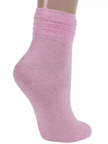 Женские носки из вискозы и льна LORENZline, Д52, РОЗОВЫЕ