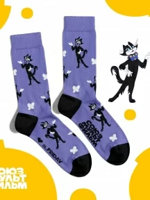 Носки St. Friday Socks Кот призванье не забудет (СМ1778-22)