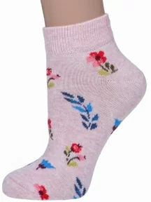 Детские носки "НАШЕ" Смоленской чулочной фабрики, 222С62, рис. 9, РОЗОВАЯ ДЫМКА №39-4