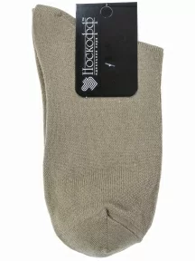 Мужские теплые носки "Носкофф" (АЛСУ), АС175, СЕРО-БЕЖЕВЫЕ