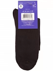 Детские махровые носки LORENZline, П15М, КОРИЧНЕВЫЕ