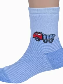 Детские махровые носки LORENZline, Л81, ГОЛУБЫЕ