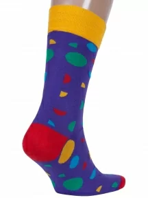 Мужские носки LORENZline, Е39, ФИОЛЕТОВЫЕ