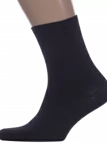 Мужские носки с ослабленной резинкой Hobby Line, Нм090, ЧЕРНЫЕ