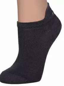 Женские короткие носки LORENZline, С7, ТЕМНО-СЕРЫЕ