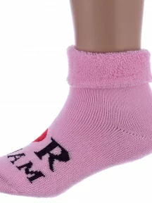 Детские махровые носки RuSocks (Орудьевский трикотаж), Д-111-01, СВЕТЛО-РОЗОВЫЕ