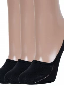 Комплект из 3 пар женских подследников Брестские (БЧК), 3-18С1319, рис. 000, ЧЕРНЫЕ