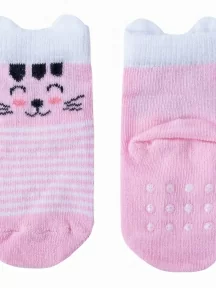 Детские носки "НАШЕ" Смоленской чулочной фабрики, 222С3С, рис. 60, РОЗОВАЯ ДЫМКА №39