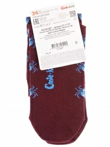 Детские носки Conte kids, 5С-11СП, рис. 409, БОРДОВЫЕ