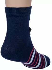 Детские носки "НАШЕ" Смоленской чулочной фабрики, 222С11, рис. 2, ТЕМНО-СИНИЕ №3-1