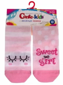 Детские носки Conte kids, 17С-10СП, рис. 284, СВЕТЛО-РОЗОВЫЕ