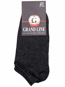 Мужские носки GRAND LINE, МК-29, АСФАЛЬТ