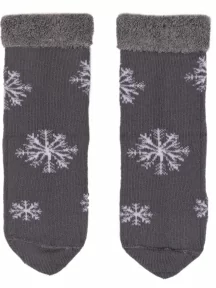 Детские махровые носки LORENZline, Л95, ТЕМНО-СЕРЫЕ
