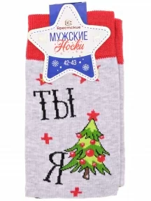 Мужские носки Брестские (БЧК), 20С2146, рис. 481, СВЕТЛО-СЕРЫЕ МЕЛАНЖ