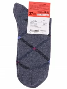 Мужские носки Брестские (БЧК), 15с2125, рис. 507, ТЕМНО-СЕРЫЕ МЕЛАНЖ