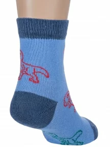 Детские носки "Борисоглебский трикотаж", 8С741, ГОЛУБЫЕ