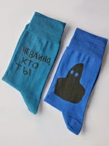 Носки unisex St. Friday Socks, 733-15, "Неважно кто ты. Очень известный человек"