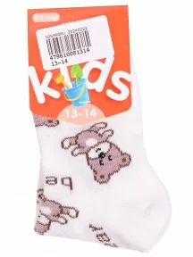 Детские носки Брестские (БЧК), 14С3081, рис. 1057, МОЛОЧНЫЕ