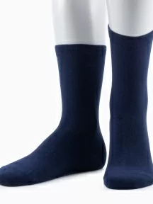 Женские бамбуковые носки Grinston socks (PINGONS), 17D2, СИНИЕ