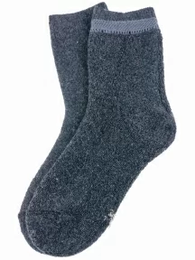 Детские теплые носки Hobby Line, 7645, СЕРЫЕ