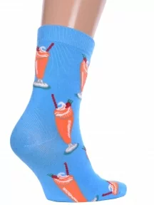 Носки унисекс Hobby Line, нус80152-07-12, ГОЛУБЫЕ