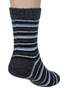 Детские теплые носки Hobby Line, 7457, ТЕМНО-СЕРЫЕ