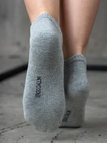 Женские короткие носки Sergio Dallini, SGS010-4, СЕРЫЕ