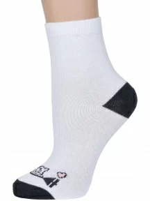 Детские носки "Борисоглебский трикотаж", 8С916, БЕЛЫЕ