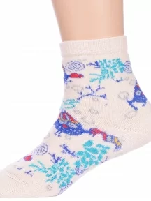 Детские махровые носки LORENZline, Л92, БЕЖЕВЫЕ