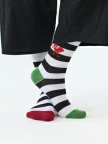 Носки unisex St. Friday Socks, tel-1068-02, "Очень полосатые дела"